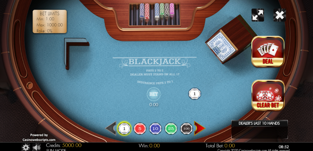 Blackjack Classico